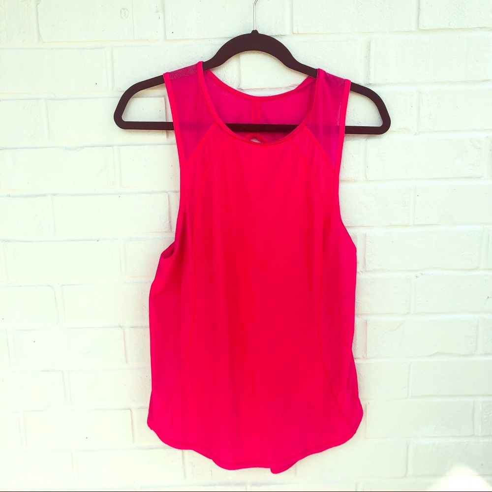 Lululemon Sculpt Tank - Pink - sz 8